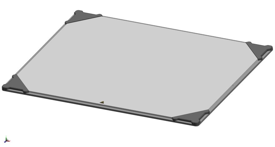 Ultimaker Print Table Glass S5 assembled Service